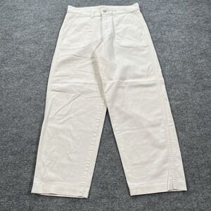 Levi's Off-White Wide Leg Pants